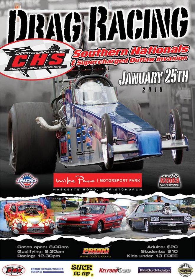2015 Southern Nationals poster