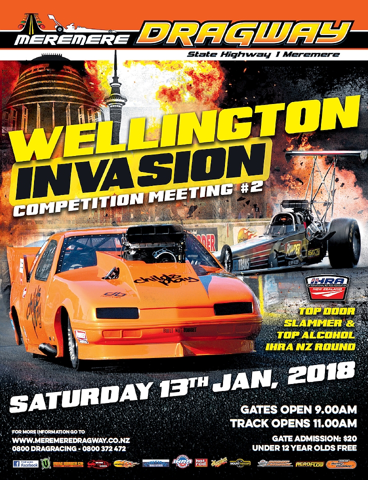 2019 Wellington Invasion poster